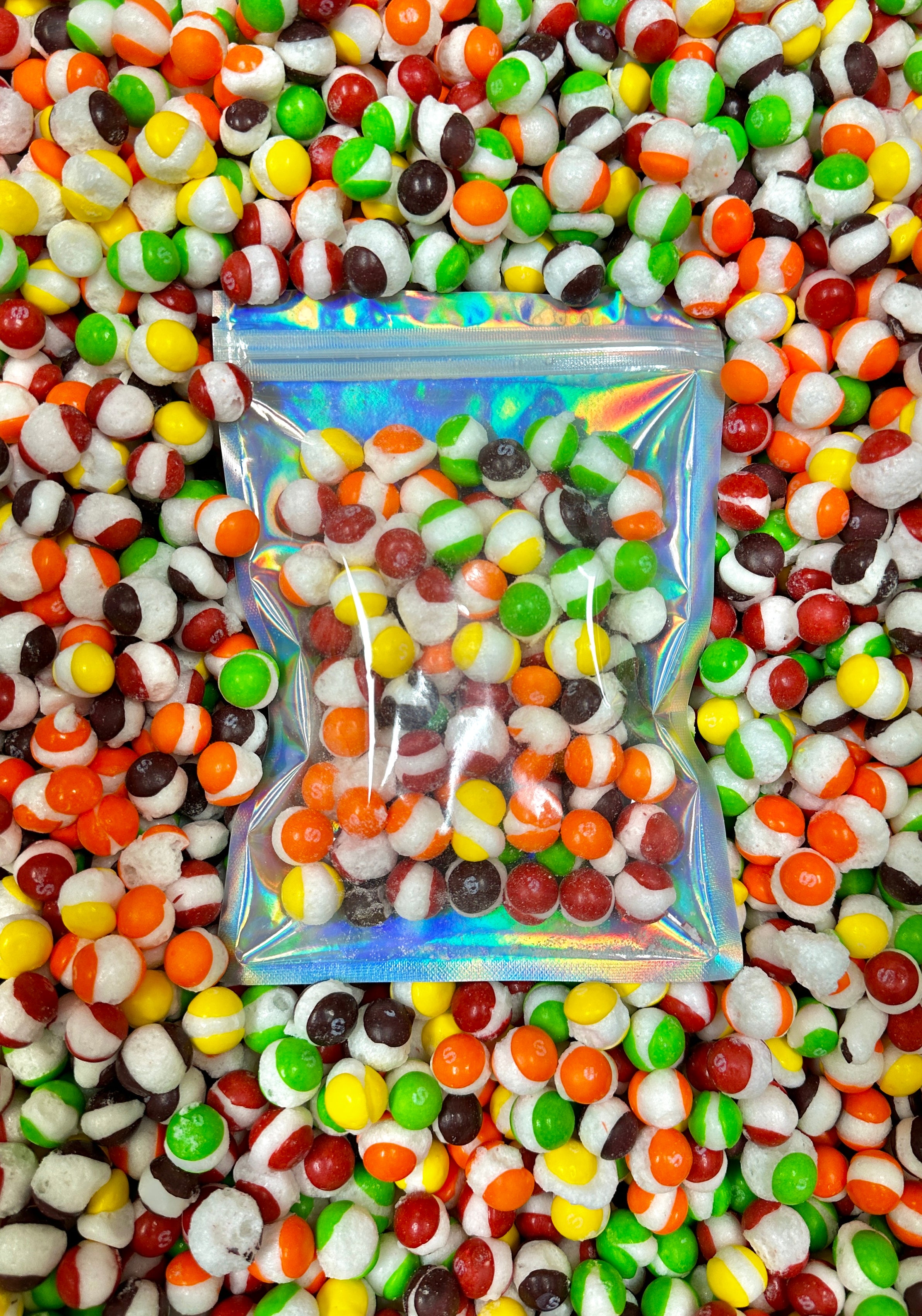 Freeze-Dried Caramel M&M's! (CARAMEL POPPERS) – Crunchy Candy Co.